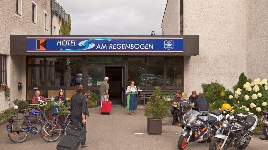 Hotel Am Regenbogen Cham Exterior foto